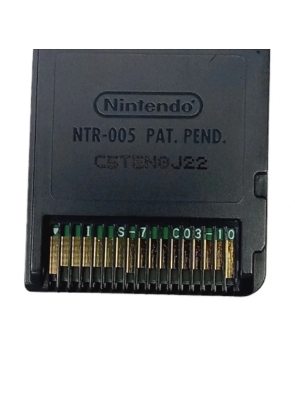 Nintendo Treasure World Game Card - Black